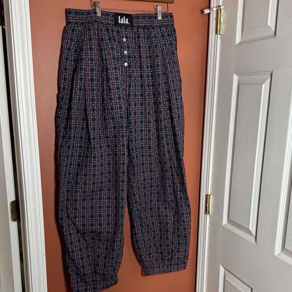 Dressed in LALA Plaid Boxer Pants